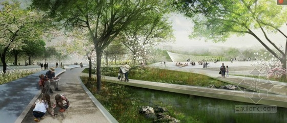 Diller Scofidio Renfro等設計的美國國家廣場競賽項目