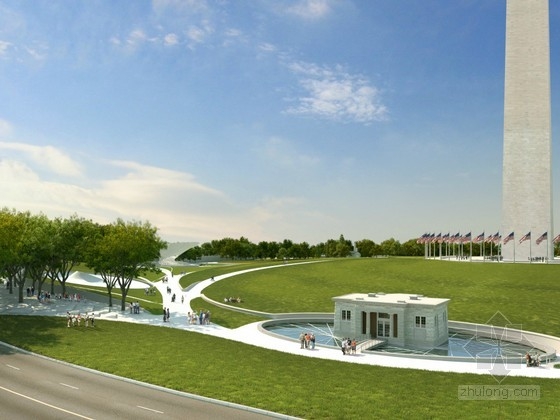 Diller Scofidio Renfro等設計的美國國家廣場競賽項目