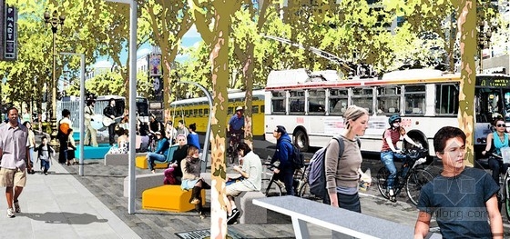 美國三藩市市場街改善方案