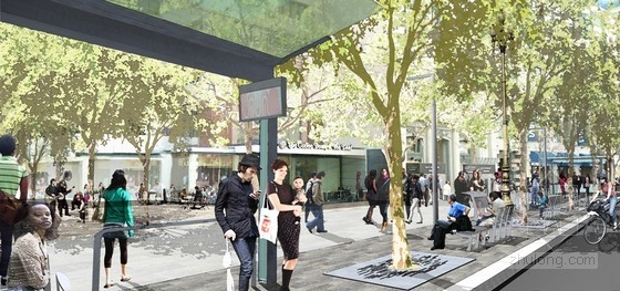 美國三藩市市場街改善方案