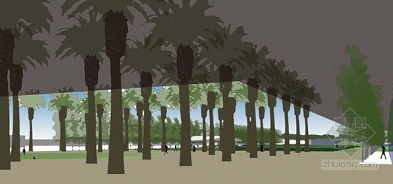 Will Bruder+合伙人景觀設(shè)計(jì)所設(shè)計(jì)的伯大尼中央商區(qū)