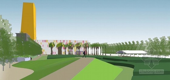 Will Bruder+合伙人景觀設(shè)計所設(shè)計的伯大尼中央商區(qū)