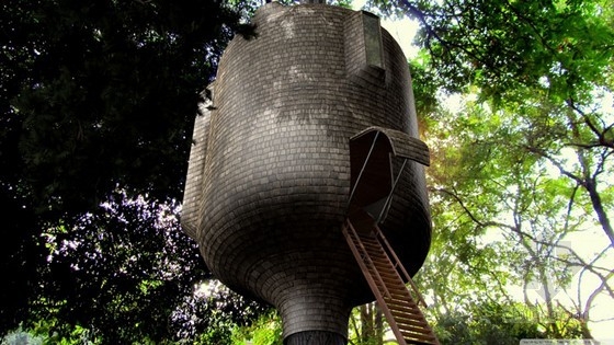 Antony Gibbon設計的樹屋Embryo