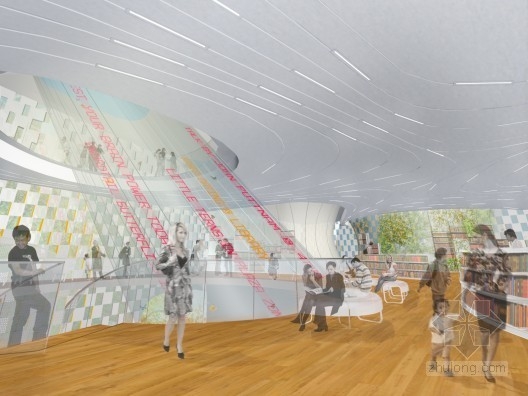 MODU設計的悉尼“開放交流”式圖書館廣場