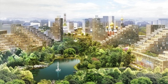 2020俄羅斯Odintsovo生態(tài)城提案