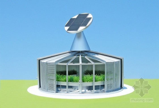 伽特澤的太陽能生態(tài)水產(chǎn)屋