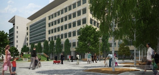 CMG事務(wù)所設(shè)計(jì)的舊金山UCSF第四街廣場(chǎng)