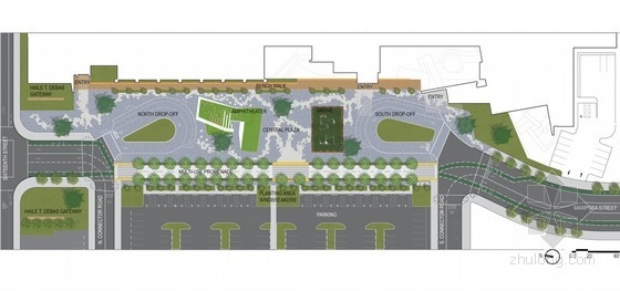 CMG事務(wù)所設(shè)計(jì)的舊金山UCSF第四街廣場(chǎng)