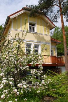 捷克布拉格市雪花蓮別墅花園設計