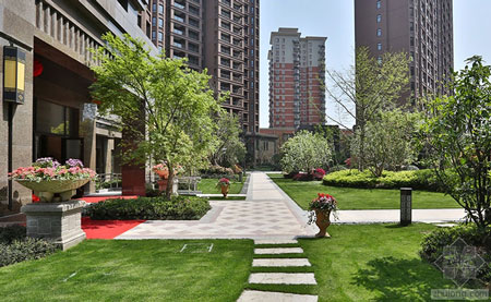 上海復地新都景觀實景圖