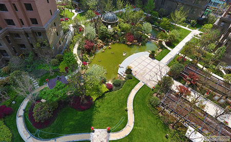 上海復(fù)地新都景觀實景圖