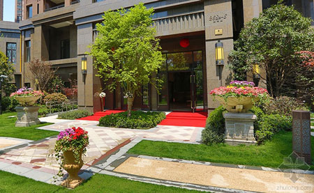 上海復(fù)地新都景觀實(shí)景圖