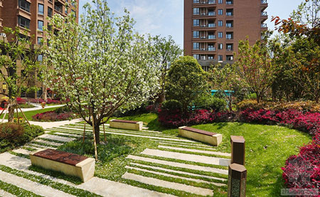 上海復(fù)地新都景觀實(shí)景圖