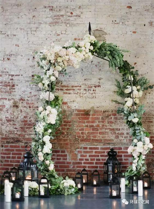 時尚花藝：婚禮花門欣賞