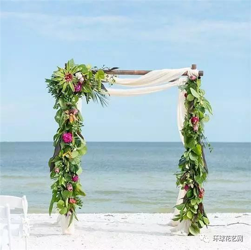 時尚花藝：婚禮花門欣賞