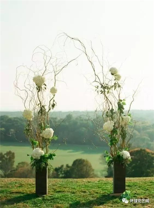 時尚花藝：婚禮花門欣賞