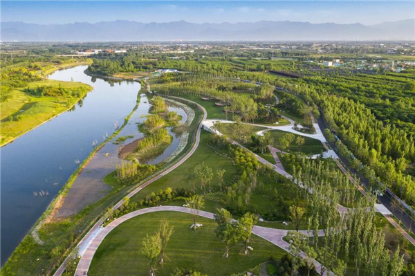 怡境景觀丨灃河濕地生態(tài)公園