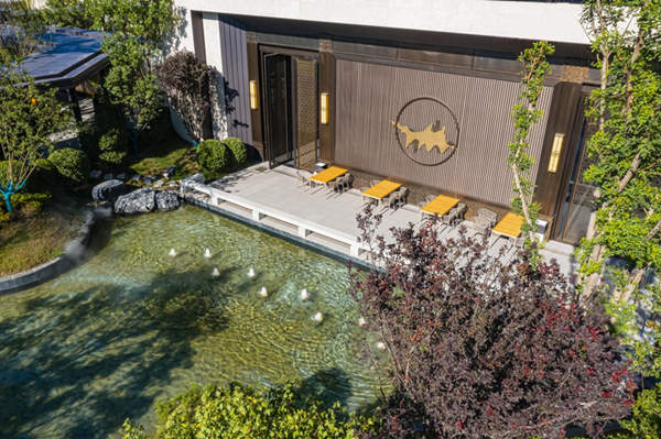 新景生態施工作品丨榮鑫公園府示范區