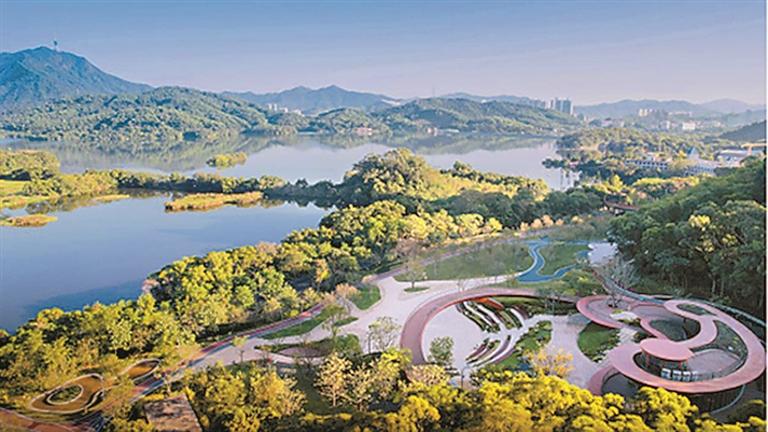 深圳首個零碳文體公園建成開園